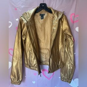 Wet Seal Gold Jacket